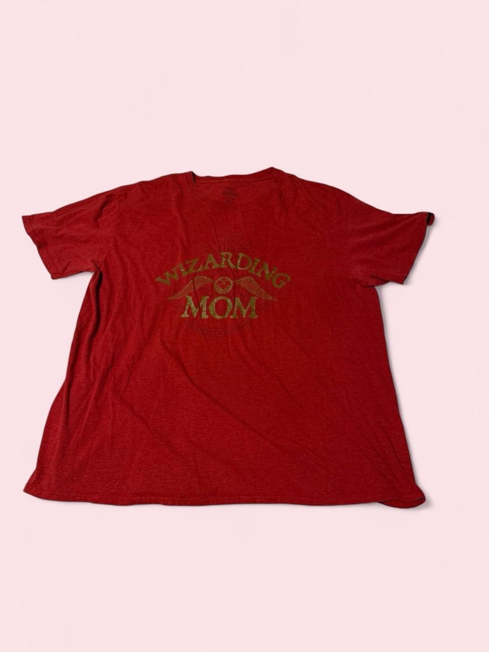 Wizarding Mom Graphic Tee - Red